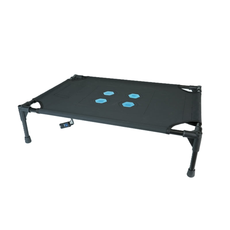 Temperature-controlled Pet camp bed